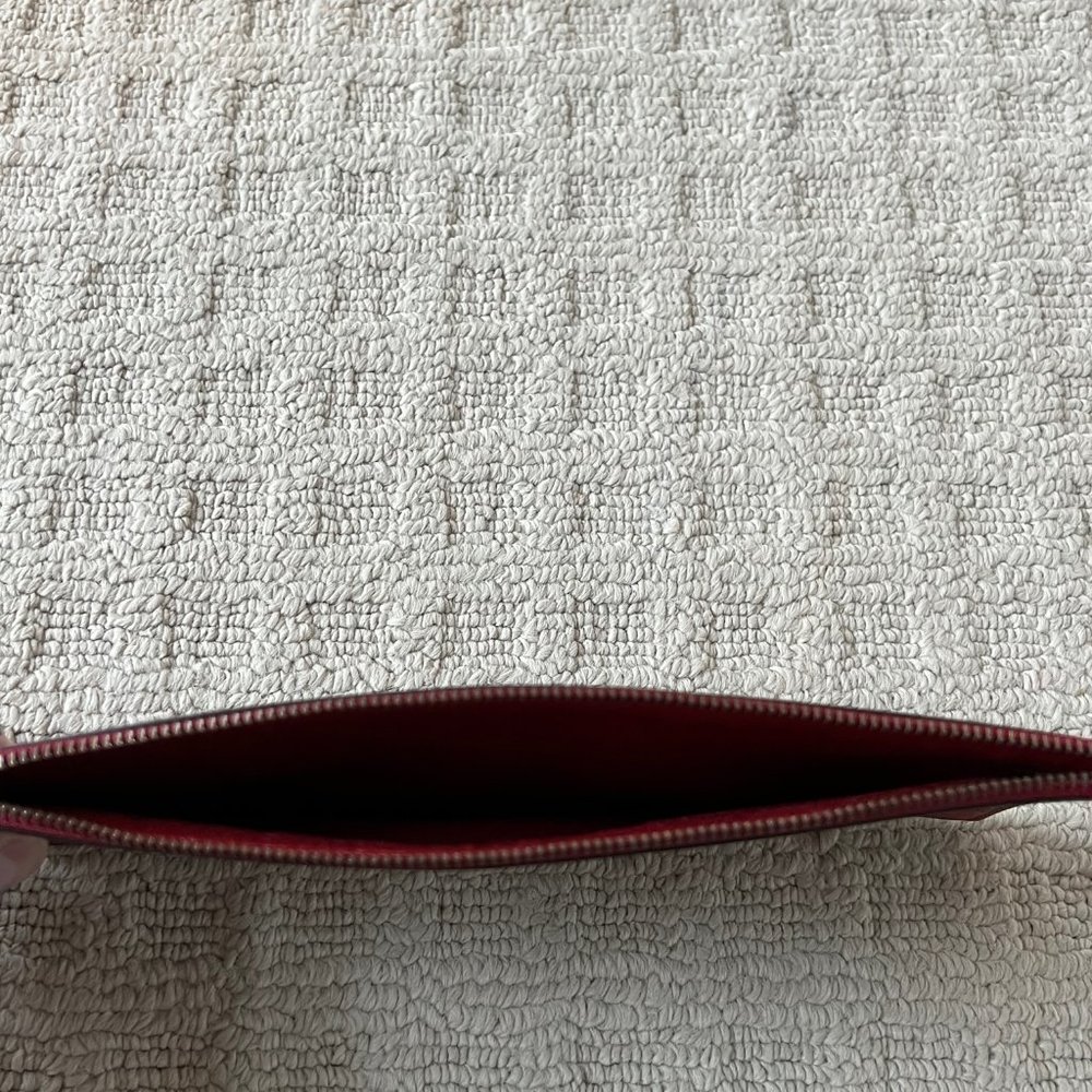NWT - Coach East / West Crossbody With Pop Up Pouch with Gingham Print - Picture 5 of 7
